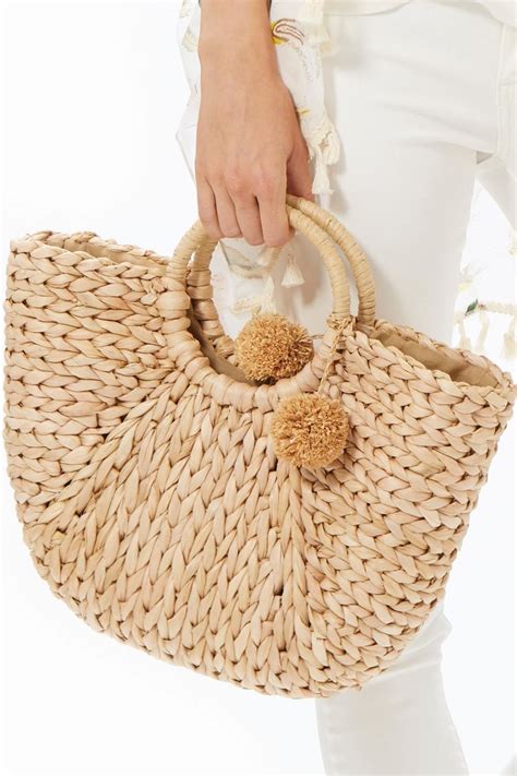 natural straw bags